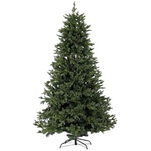 Relaxdays artificial Christmas tree, 150 cm, Nordmann fir, with stand, PVC tips, realistic tree, green Relaxdays artificial Christmas tree, 150 cm, Nordmann fir, with stand, PVC tips, realistic tree, green