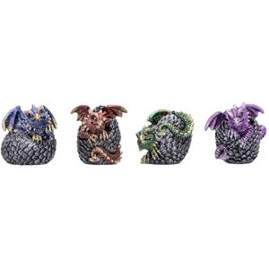 Nemesis Now Eggling Hoard 5cm, Resin, Silver, Dragon Figure, Silver Dragon Ornament, Collectable Dragon Giftware, Cast in the Finest Resin, Expertly Hand-Painted, 4.5cm, U6742A24 Nemesis Now Eggling Hoard 5cm, Resin, Silver, Dragon Figure, Silver Dragon Ornament, Collectable Dragon Giftware, Cast in the Finest Resin, Expertly Hand-Painted, 4.5cm, U6742A24