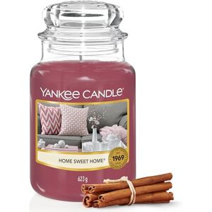 Yankee Candle Scented Candle Home Sweet Home Large Jar Long Burning Candles: up to 150 Hours Perfect Gifts for Women Yankee Candle Scented Candle Home Sweet Home Large Jar Long Burning Candles: up to 150 Hours Perfect Gifts for Women