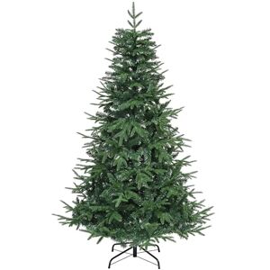 YITAHOME 7ft Artificial Christmas Tree, PE Mixed Realistic Spruce Christmas Tree with 1100 Tips, Foldable Metal & Stand Metal Frame, Easy Assembly Pops Up Christmas Tree for Home Party, 212 x Φ105cm YITAHOME 7ft Artificial Christmas Tree, PE Mixed Realistic Spruce Christmas Tree with 1100 Tips, Foldable Metal & Stand Metal Frame, Easy Assembly Pops Up Christmas Tree for Home Party, 212 x Φ105cm