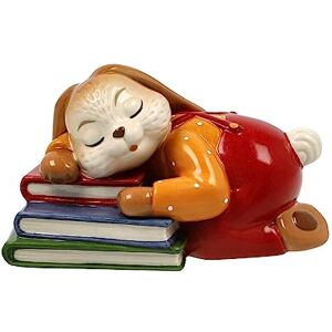 Goebel Rabbit Figurine Rabbit School Short Break, Made of Stoneware, Dimensions: 10 x 6 x 6 cm, 66-845-85-1 Goebel Rabbit Figurine Rabbit School Short Break, Made of Stoneware, Dimensions: 10 x 6 x 6 cm, 66-845-85-1