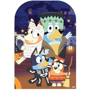 STAR CUTOUTS SC4537 Bluey Halloween Stand-In Cardboard Cutout – 131cm Party Decor STAR CUTOUTS SC4537 Bluey Halloween Stand-In Cardboard Cutout – 131cm Party Decor