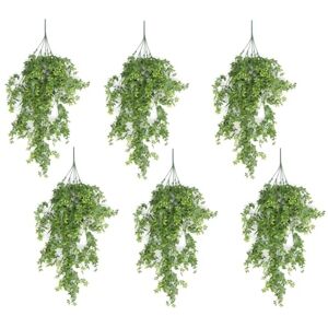 Leaf Artificial Hanging Plants Multipacks Fire Resistant UV Resistant, 6 X 81cm Forest Foliage Leaf Artificial Hanging Plants Multipacks Fire Resistant UV Resistant, 6 X 81cm Forest Foliage