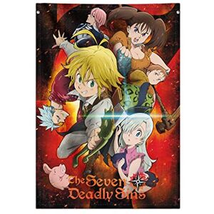 Grupo Erik The Seven Deadly Sins Decorative Flag 27.5 x 39.3 inches 70 x 100 cm Wall Tapestry Wallscroll Hanging scroll Poster Kakemono Wall Decor Grupo Erik The Seven Deadly Sins Decorative Flag 27.5 x 39.3 inches 70 x 100 cm Wall Tapestry Wallscroll Hanging scroll Poster Kakemono Wall Decor
