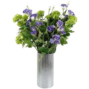 Leaf Design Artificial Flower Display with Vase Leaf Design Artificial Flower Display with Vase