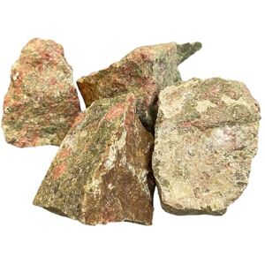 VIE Raw Rough Cut Crystals, 80-100g, Pack of 12, Unakite VIE Raw Rough Cut Crystals, 80-100g, Pack of 12, Unakite