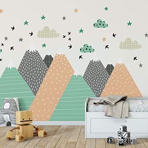 Ambiance Sticker s Scandinavian Nordic Mountains Wall Decals, DIY Home Decor, Peel and Stick Removable Stickers, Waterproof and Self Adhesive Wall Art H55 x L110 CM Ambiance Sticker s Scandinavian Nordic Mountains Wall Decals, DIY Home Decor, Peel and Stick Removable Stickers, Waterproof and Self Adhesive Wall Art H55 x L110 CM