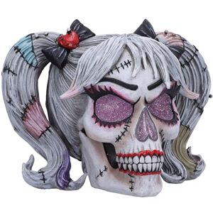 Nemesis Now Drop Dead Gorgeous Skull Ornament, Resin, White, 15.5 Nemesis Now Drop Dead Gorgeous Skull Ornament, Resin, White, 15.5
