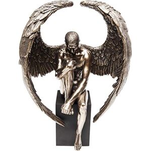 KARE Design Deco Object Nude Sad Angel Small, bronze, polyresin, base of MDF lacquered, unique handmade sculpture, room decor, 26x18x11cm (H/W/D), Copper KARE Design Deco Object Nude Sad Angel Small, bronze, polyresin, base of MDF lacquered, unique handmade sculpture, room decor, 26x18x11cm (H/W/D), Copper