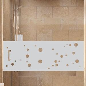 AMBIANCE STICKER Blackout Privacy Shower Window Film - Small Bubbles - 200x55cm AMBIANCE STICKER Blackout Privacy Shower Window Film - Small Bubbles - 200x55cm
