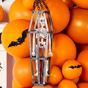 amscan 9915235 Hanging Skeleton Gibbets Coffin Halloween Party Decoration 40cm amscan 9915235 Hanging Skeleton Gibbets Coffin Halloween Party Decoration 40cm