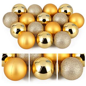 Uten 30Pcs 6cm Christmas Balls Ornaments for Xmas Christmas Tree for Holiday Wedding Party Decoration Uten 30Pcs 6cm Christmas Balls Ornaments for Xmas Christmas Tree for Holiday Wedding Party Decoration