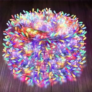 SHATCHI 300LEDs/30m Fairy Lights Clear String Lights – Mains, Multifunction 8 Modes, Timer, Memory, Indoor/Outdoor Low Voltage Waterproof Christmas Tree Home Decorations SHATCHI 300LEDs/30m Fairy Lights Clear String Lights – Mains, Multifunction 8 Modes, Timer, Memory, Indoor/Outdoor Low Voltage Waterproof Christmas Tree Home Decorations