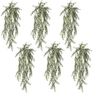 Leaf Artificial Hanging Plants Multipacks Fire Resistant UV Resistant, 6 X 78cm Spider Fern Leaf Artificial Hanging Plants Multipacks Fire Resistant UV Resistant, 6 X 78cm Spider Fern