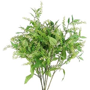 Green Artificial Foliage - Pack of 6 x 85cm Stem Green Artificial Foliage - Pack of 6 x 85cm Stem