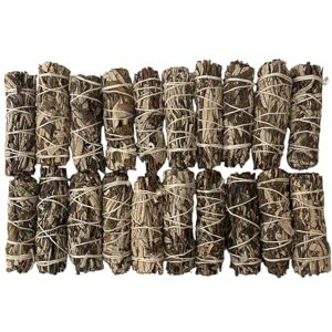 VIE Wholesale Yerba Santa and White Sage Smudge Sticks, 4", 20 Pieces VIE Wholesale Yerba Santa and White Sage Smudge Sticks, 4", 20 Pieces