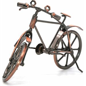 Medifier Metal sculpture Retro Classic Handmade Iron Motorcycle Bicycle unique metal art decoration Ornaments for Bicycle Motocycle Lovers (19 * 6.5 * 12(bicycle)) Medifier Metal sculpture Retro Classic Handmade Iron Motorcycle Bicycle unique metal art decoration Ornaments for Bicycle Motocycle Lovers (19 * 6.5 * 12(bicycle))