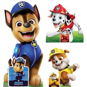 STAR CUTOUTS SC4598 Chase Marshall and Rubble Paw Patrol Multi-Pack Cardboard Cut Outs 66cm Paw Patrol Toys and Party Decorations Birthday Supplies for Kids STAR CUTOUTS SC4598 Chase Marshall and Rubble Paw Patrol Multi-Pack Cardboard Cut Outs 66cm Paw Patrol Toys and Party Decorations Birthday Supplies for Kids