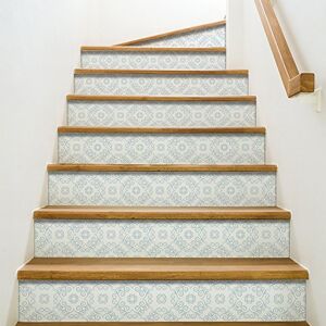 PLAGE 3 STAIRS STICKERS, Vinyl, Blue, 100 x 0.1 x 19 cm PLAGE 3 STAIRS STICKERS, Vinyl, Blue, 100 x 0.1 x 19 cm