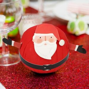 Talking Tables Pass the Parcel Christmas Kids Game with 12 Jokes & 10 Mini Surprises, Recyclable Santa-Shaped Party Favour, Xmas Stocking Filler Wonderball Talking Tables Pass the Parcel Christmas Kids Game with 12 Jokes & 10 Mini Surprises, Recyclable Santa-Shaped Party Favour, Xmas Stocking Filler Wonderball