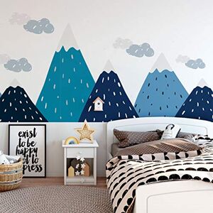 Ambiance Sticker s Scandinavian Nordic Mountains Wall Decals, DIY Home Decor, Peel and Stick Removable Stickers, Waterproof and Self Adhesive Wall Art H50 x L140 CM Ambiance Sticker s Scandinavian Nordic Mountains Wall Decals, DIY Home Decor, Peel and Stick Removable Stickers, Waterproof and Self Adhesive Wall Art H50 x L140 CM