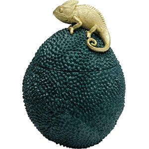 KARE Design Deco Box Jackfruit Chameleon, Green, Gold, Elegant Structured, Storage Tin, Gift Idea, Decorative Home Accessories, Room Decor, Living Room, 34x25x25cm KARE Design Deco Box Jackfruit Chameleon, Green, Gold, Elegant Structured, Storage Tin, Gift Idea, Decorative Home Accessories, Room Decor, Living Room, 34x25x25cm