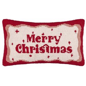 furn. Candy Merry Christmas Feather Filled Cushion– Festive Holiday Tufted Textured Slogan Pillow with Wiggle Border (Red/White 30x50cm) furn. Candy Merry Christmas Feather Filled Cushion– Festive Holiday Tufted Textured Slogan Pillow with Wiggle Border (Red/White 30x50cm)