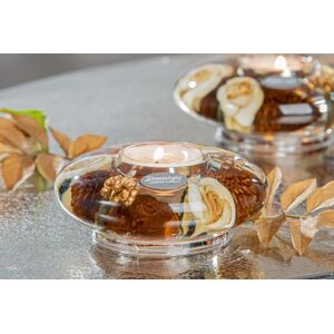 AlexandreHouse Pack of 6 Dreamlight, Tealight Candle Holder, Ufo Mini, Glass, Brown, PU 6, H. 4 cm, D. 11 cm AlexandreHouse Pack of 6 Dreamlight, Tealight Candle Holder, Ufo Mini, Glass, Brown, PU 6, H. 4 cm, D. 11 cm
