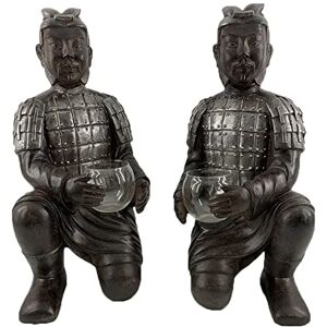 DKD Home Decor Crystal Resin Figurine (20 x 19 x 42 cm) (2 Pieces) DKD Home Decor Crystal Resin Figurine (20 x 19 x 42 cm) (2 Pieces)