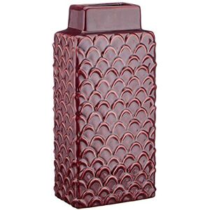 Homemania Elegant II Vase, Decorative Objects, White, Blue Porcelain, 20 x 20 x 36 cm Homemania Elegant II Vase, Decorative Objects, White, Blue Porcelain, 20 x 20 x 36 cm