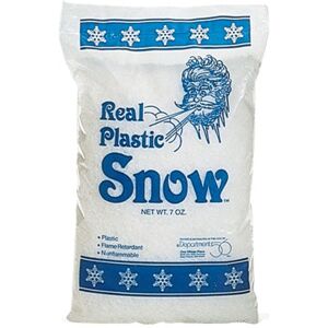 Department 56 Village Collections Real Plastic Snow, White, 30.5 x 5.1 x 17.8 cm Department 56 Village Collections Real Plastic Snow, White, 30.5 x 5.1 x 17.8 cm