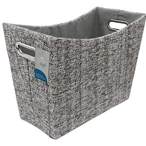 JVL Urban Rectangle Paper Magazine Holder JVL Urban Rectangle Paper Magazine Holder