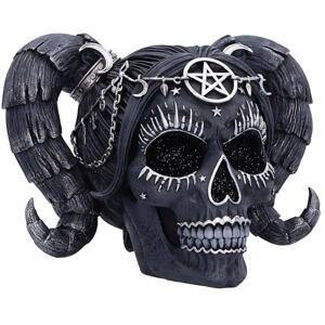 Nemesis Now Drop Dead Gorgeous Solve and Coagula Figurine 20.5cm, Resin, Baphomet Doll Skull Ornament, Female Baphomet Black Skull Figurine, Cast in the Finest Resin, Expertly Hand-Painted Nemesis Now Drop Dead Gorgeous Solve and Coagula Figurine 20.5cm, Resin, Baphomet Doll Skull Ornament, Female Baphomet Black Skull Figurine, Cast in the Finest Resin, Expertly Hand-Painted