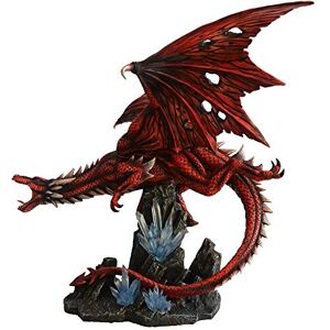 Nemesis Now Fraener's Wrath Dragon Figurine, Red, 52cm Nemesis Now Fraener's Wrath Dragon Figurine, Red, 52cm
