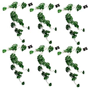 Leaf Design Artificial Hanging Plants Multipack, 100cm Leaf Design Artificial Hanging Plants Multipack, 100cm