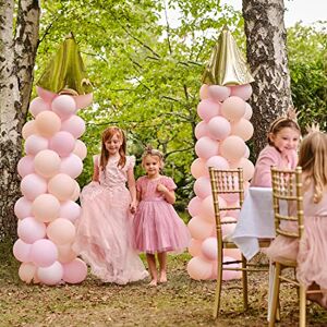 Ginger Ray Princess Birthday Party Fairy-tale Castle Entrance Balloon Arch Kit 103 pcs, Medium, Pink Ginger Ray Princess Birthday Party Fairy-tale Castle Entrance Balloon Arch Kit 103 pcs, Medium, Pink