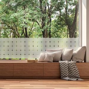 Ambiance Sticker Anti-Privacy Window Film – 50 Square Blackout Window Stickers – Opaque Window Film for Windows – Self-Adhesive Window Stickers for Office Home Bathroom Kitchen – 50 x 100 cm Ambiance Sticker Anti-Privacy Window Film – 50 Square Blackout Window Stickers – Opaque Window Film for Windows – Self-Adhesive Window Stickers for Office Home Bathroom Kitchen – 50 x 100 cm