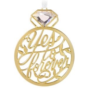 Hallmark Keepsake Christmas Ornament 2024, Our Engagement, Metal, Gift for Couple Hallmark Keepsake Christmas Ornament 2024, Our Engagement, Metal, Gift for Couple