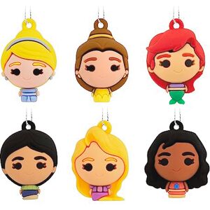 Hallmark Disney Princess Miniature Christmas Ornaments, Set of 6, Approx. 1.6 x 2.2 x 1.3 inches (0002HCM6131) Hallmark Disney Princess Miniature Christmas Ornaments, Set of 6, Approx. 1.6 x 2.2 x 1.3 inches (0002HCM6131)
