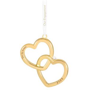 Hallmark Keepsake Christmas Ornament 2025, Our Engagement 2025, Metal, Engagement Gifts Hallmark Keepsake Christmas Ornament 2025, Our Engagement 2025, Metal, Engagement Gifts