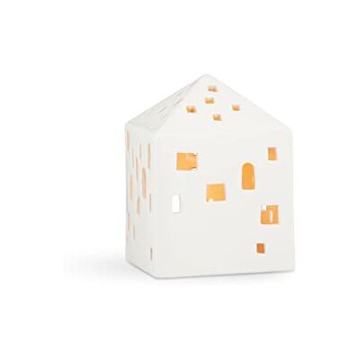 Kähler Lighthouse Town House Urbania Collector's Item Danish Design White Kähler Lighthouse Town House Urbania Collector's Item Danish Design White