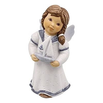 GOEBEL Cute Angel Ship Ahoi - Christmas Decor, 8.5cm GOEBEL Cute Angel Ship Ahoi - Christmas Decor, 8.5cm