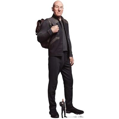 Iconicgreats - Captain Jean-Luc Picard - 178 cm tall - Cardboard Cutout Iconicgreats - Captain Jean-Luc Picard - 178 cm tall - Cardboard Cutout