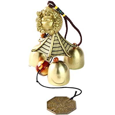 WYSUMMER Lucky Wind Chimes,Feng Shui Hanging Wind Chimes Buddha Wind Chime Vintage Metal Wind Chime Bells For Lucky Home Garden Patio Yard Hanging Decor Gift WYSUMMER Lucky Wind Chimes,Feng Shui Hanging Wind Chimes Buddha Wind Chime Vintage Metal Wind Chime Bells For Lucky Home Garden Patio Yard Hanging Decor Gift