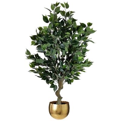 Leaf Design UK Artificial Ficus Tree - 100cm Green Leaf Design UK Artificial Ficus Tree - 100cm Green