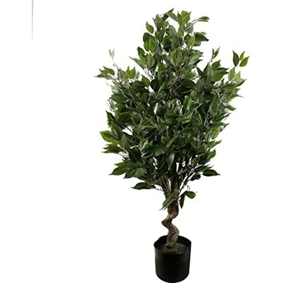 Leaf - Twist Ficus 110cm - Green - Artificial tree Leaf - Twist Ficus 110cm - Green - Artificial tree