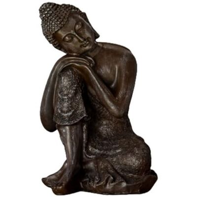 Zen Light Zen'Light Thai Buddha Statue – Zen and Feng Shui Decoration – Lucky Charm – Zen Gift Idea – Office Decoration, Bedroom, Living Room etc. – Height: 18 cm – Bronze Colour Zen Light Zen'Light Thai Buddha Statue – Zen and Feng Shui Decoration – Lucky Charm – Zen Gift Idea – Office Decoration, Bedroom, Living Room etc. – Height: 18 cm – Bronze Colour