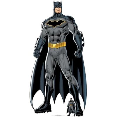 Iconicgreats Batman Caped Crusader Comic Style Official Dc Cardboard Cutout - Batman Iconicgreats Batman Caped Crusader Comic Style Official Dc Cardboard Cutout - Batman