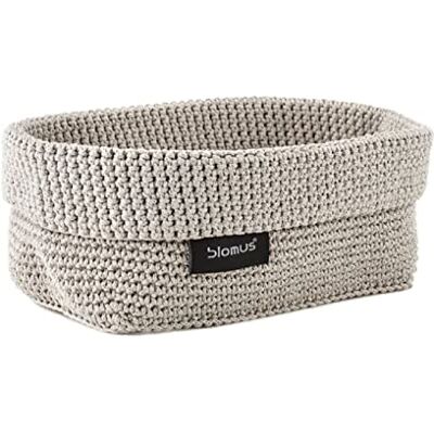 blomus TELA Crochet Basket Sand Large blomus TELA Crochet Basket Sand Large