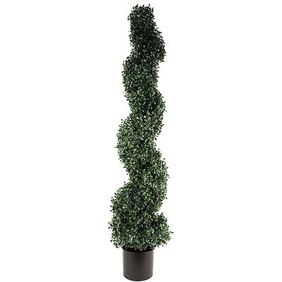 Leaf - Boxwood Spiral - 120cm - 25cm - Artificial Topiary Leaf - Boxwood Spiral - 120cm - 25cm - Artificial Topiary